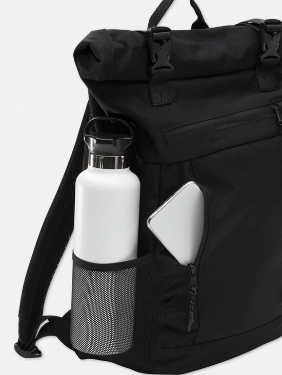 NWT Fabletics \'The Only\' Backpack 20L Black MSRP $95 main image 6